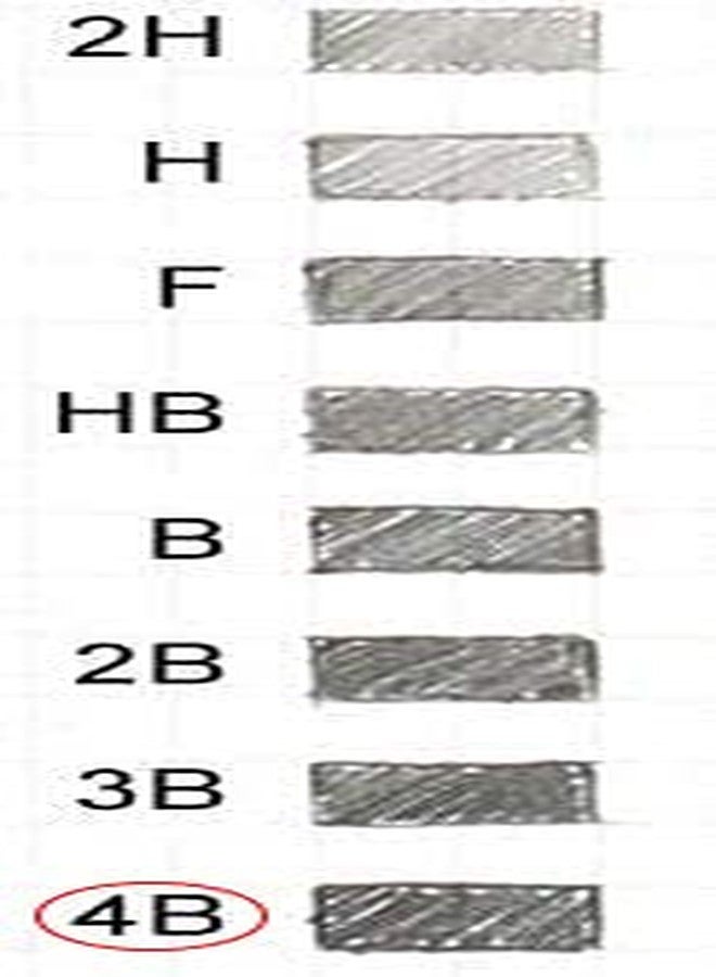 June Gold 18 Pieces, 5.6 mm 4B Lead Refills, 120 mm Length, Extreme Bold Thickness, Break Resistant Lead/Graphite - Image 4